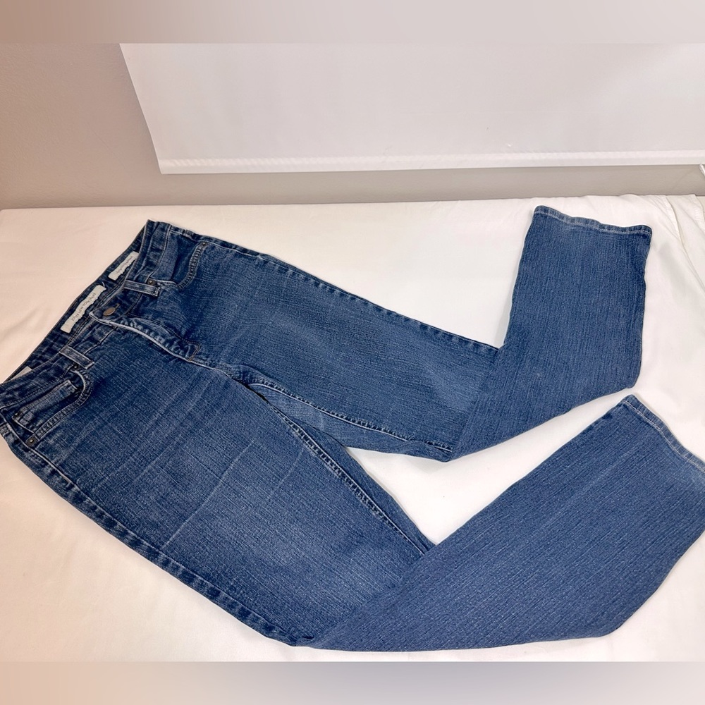Jones New York blue jeans straight.